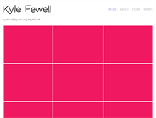 Tablet Screenshot of kyle-fewell.com